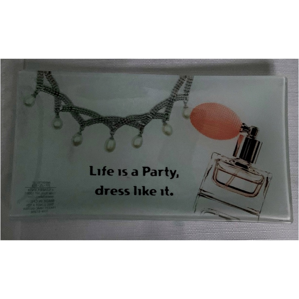 FAB Starpoint Glass Trinket Tray